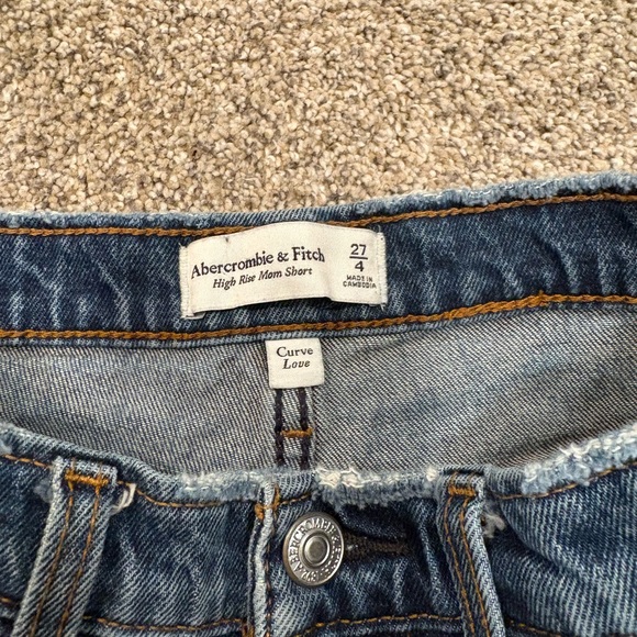 Abercrombie & fitch high rise mom short curve love 27/4 - Picture 4 of 4